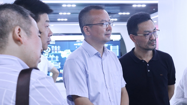 杭州市科技局局长赵喜凯一行莅临芭乐视频APP污版考察调研
