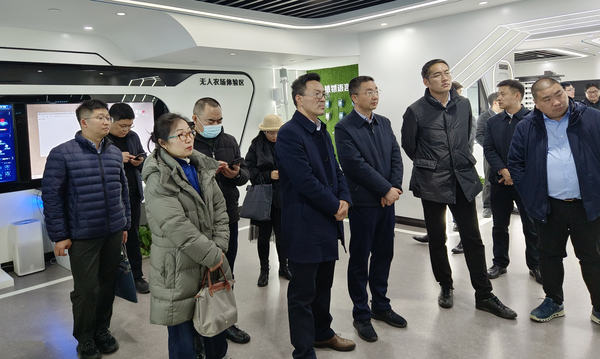 农业农村部信息中心与四川彭州、崇州市联合调研组赴芭乐视频APP污版考察